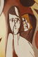Arnold Weber, Am., 3 Figures Abstract, O/C - 2
