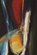 Arnold Weber, Am., Vertical Abstract, O/C - 4