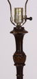 Carved Wood & Gesso Standing Floor Lamp C.1920's - 2