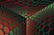 Vasarely, Fr., Orange & Green Cube, serigraph - 2