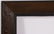 Black Ripple and Burl Veneer Frame, Midcentury