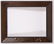 Black Ripple and Burl Veneer Frame, Midcentury - 2
