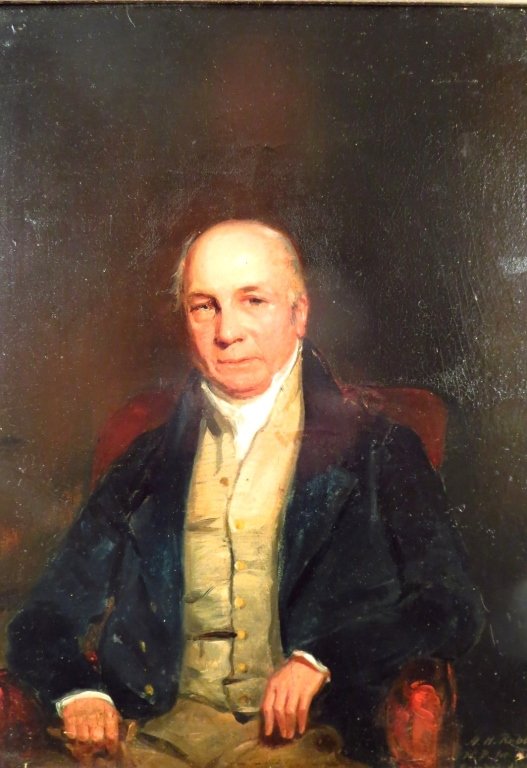 Attr. Harry Hall, Eng., 1814-1882, Portrait, Oil (1 of 8)