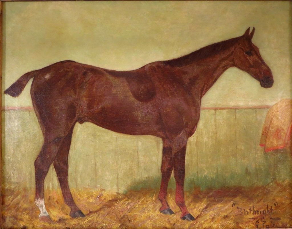 Geo.Paice, Eng.,1854-1925,"Birthright", Equine O/C (1 of 7)