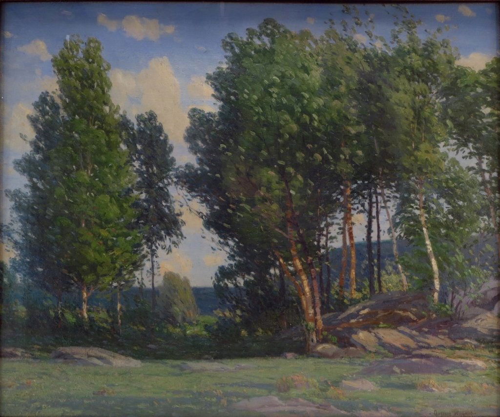 Gustave Wiegand, Ger./Am.,1870-1957,Landscape, O/C (1 of 7)