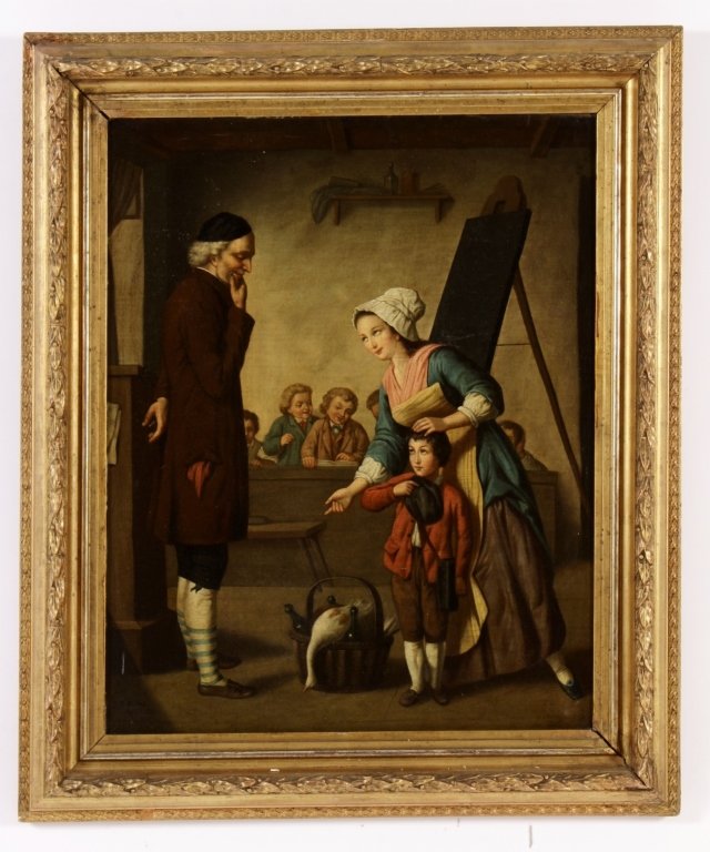 J. M. Muller, The New student, 1835, O/C (1 of 6)