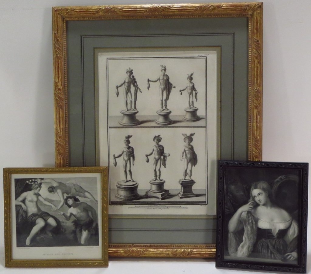 3 Late 19th C. Print Engravings (1 of 9)