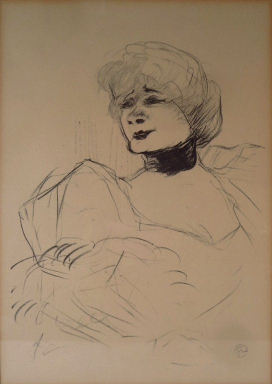 2 Portrait Prints of Women, 19th/20th C. (1 of 9)