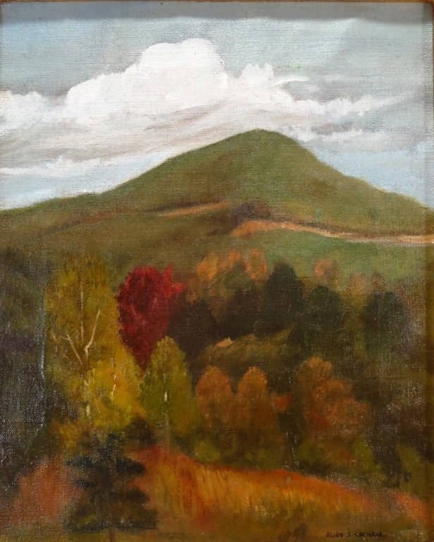 Allen Cochran,Am.1888-1971,"View...Bearsville" O/C (1 of 7)