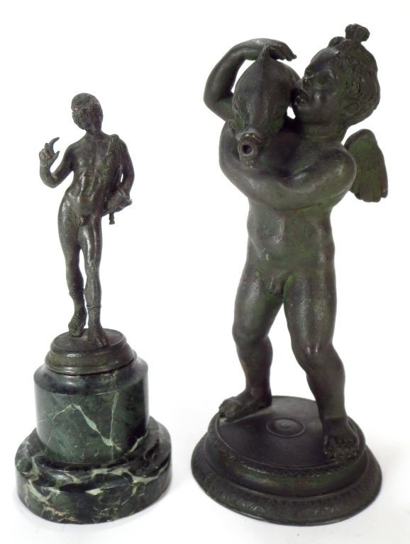 2 Bronzes, Boy w/ Dolphin & Jason (1 of 6)