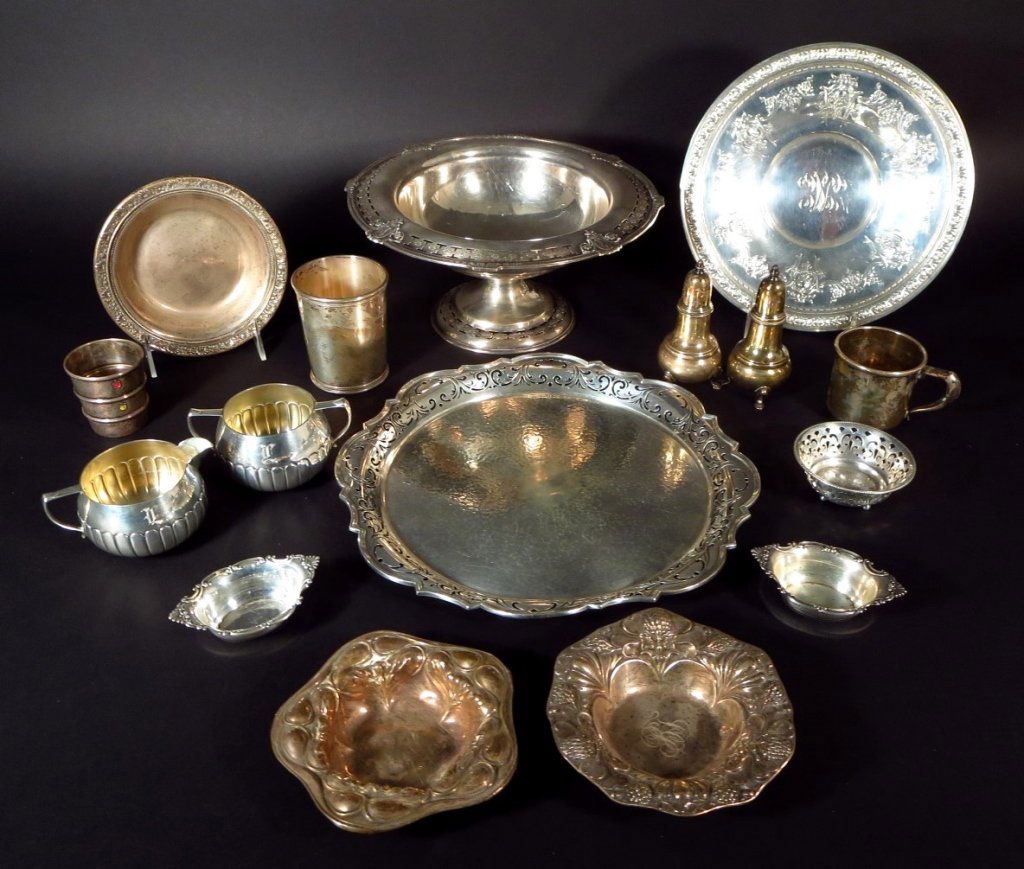 Sterling Silver Tableware, Am. & English, 20th C. (1 of 10)