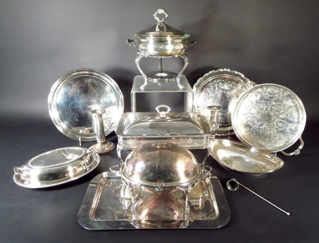Group of Misc. Silverplate Items, 20th C. (1 of 6)