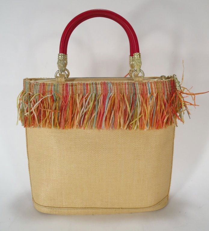 Keiselstein-Cord Straw Handbag (1 of 6)