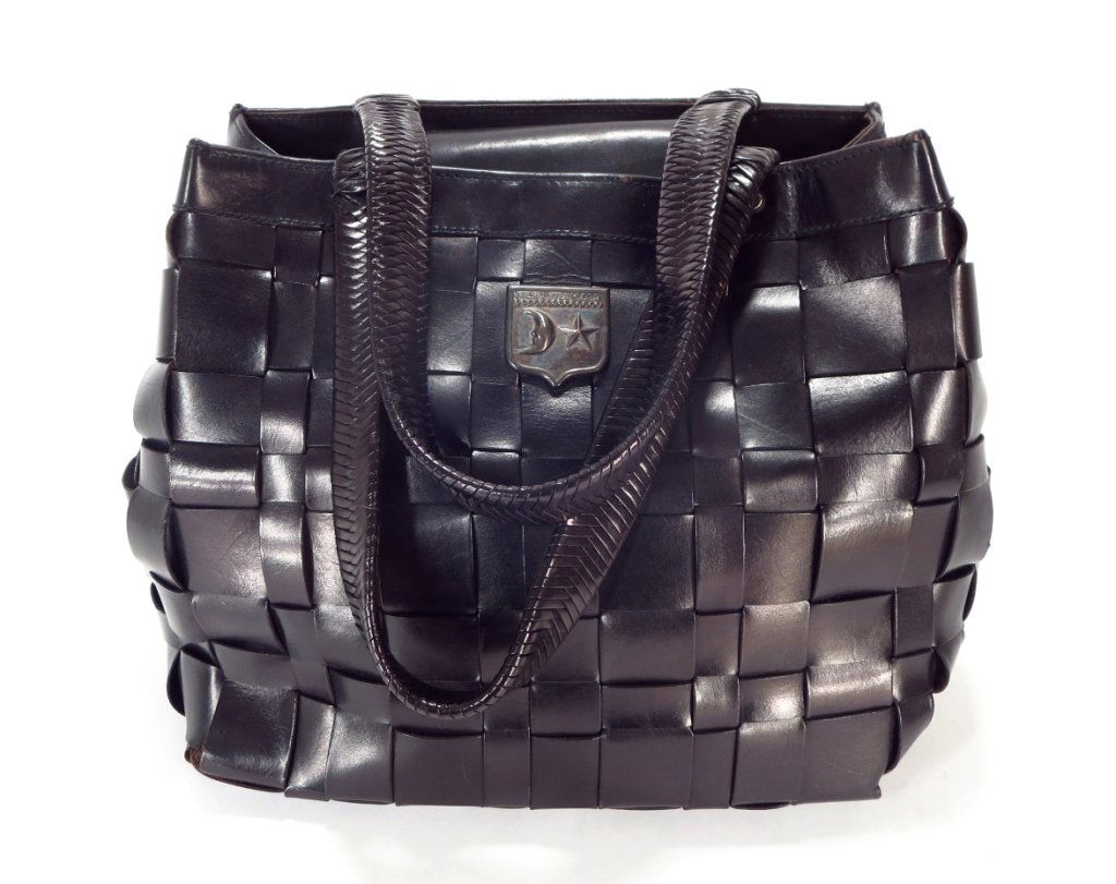 Kieselstein-Cord Woven Handbag (1 of 9)