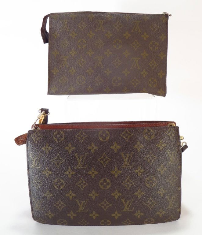 Vintage Louis Vuitton Purse & Pouch (1 of 8)