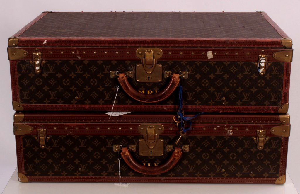Two Vintage Louis Vuitton Hardcase Suit Cases (1 of 9)