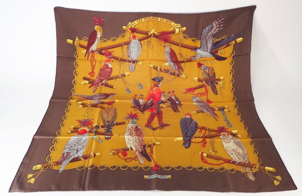 Hermes Silk Scarf (1 of 6)