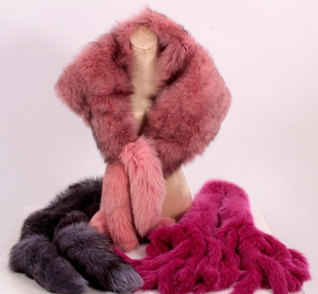 Purple, Pink, & Magenta Fur Accessories (1 of 5)