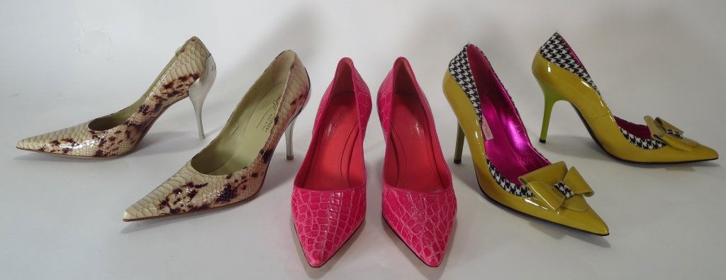 Leiber, Ungaro, & Pliner Pumps (1 of 8)
