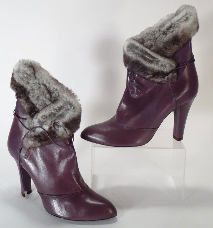 Marc Jacobs Purple Boots (1 of 6)