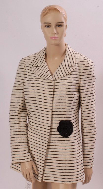 Chanel Striped Coat (1 of 6)