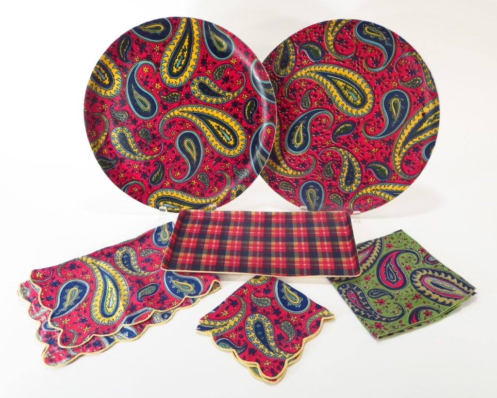 D. Porthault Paisley Trays (1 of 6)