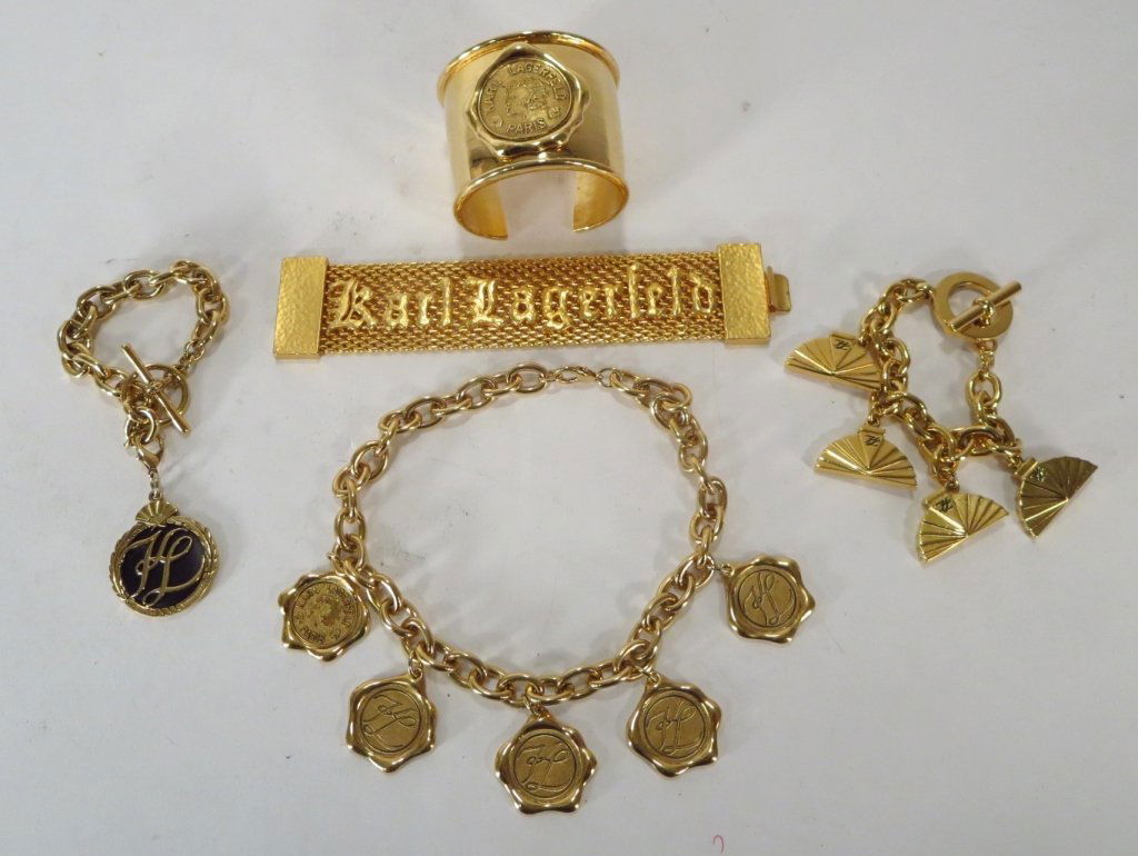 Karl Lagerfeld Signed Jewelry (1 of 6)
