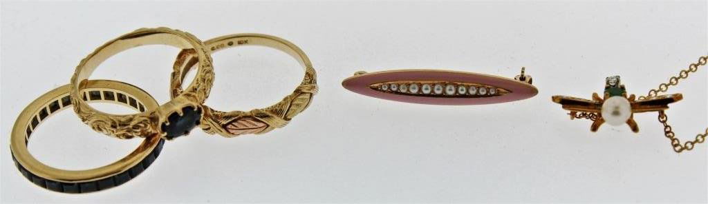 Lot of 18k, 14k, 10k Jewelry (1 of 6)