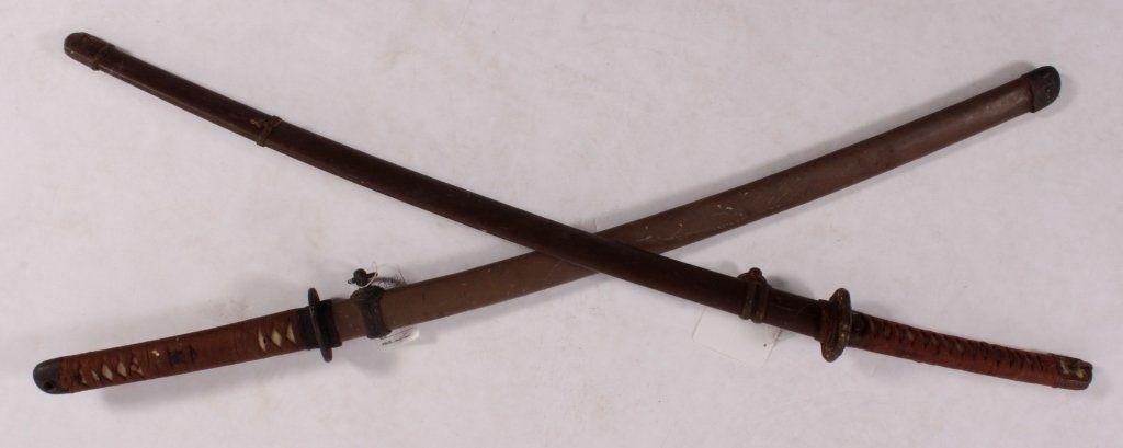 Two WWII-Period Japanese Swords (1 of 10)