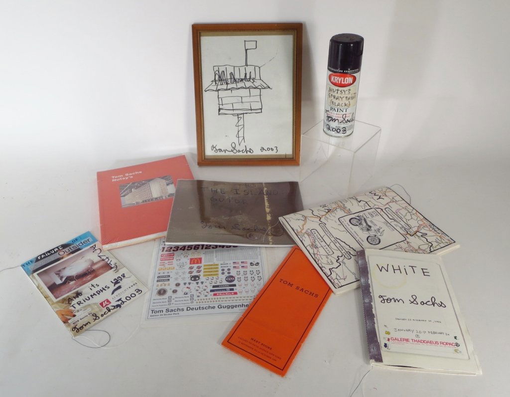 4 Tom Sachs, Group of Assorted Objects 20th C. (1 of 6)