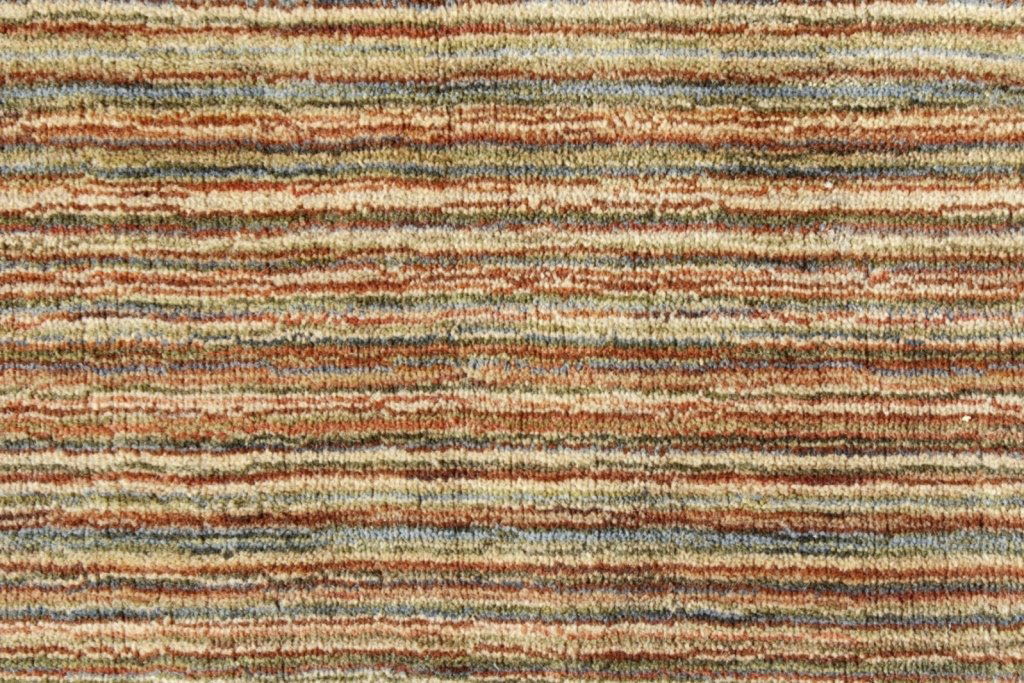 Contemporary Flat Weave Wool Carpet, Earth Toned (1 of 5)