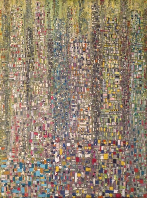 Abstract Composition Acrylic / Board 20th C. (1 of 6)