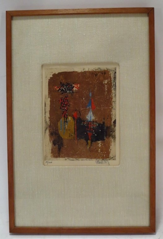 Johnny Friedlaender, Ger., 1912-1992, Etching (1 of 7)