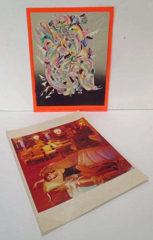 Jean Jacques Lebel  Abstract  Collage 1989 (1 of 6)