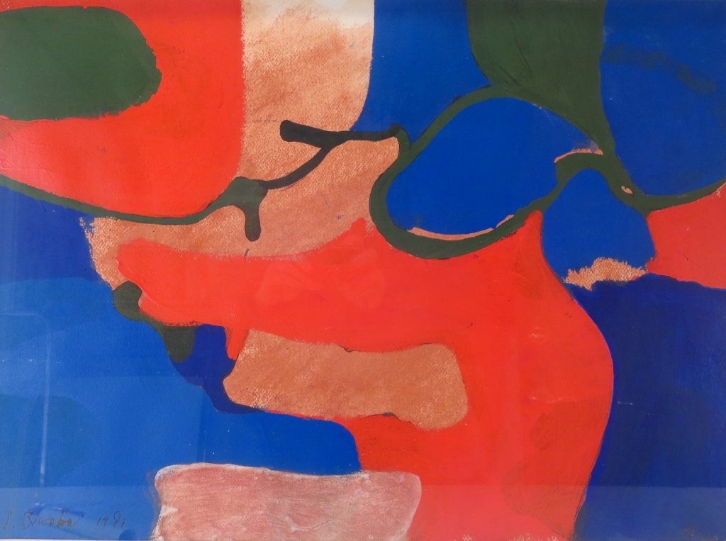 James Brooks, 1906-92, Untitled Gouache (1 of 8)