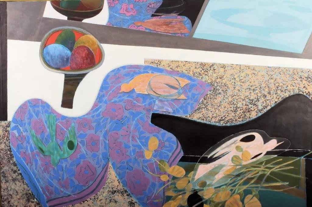 Edward Arnold Reep, Am. Abstract, o/c (1 of 6)