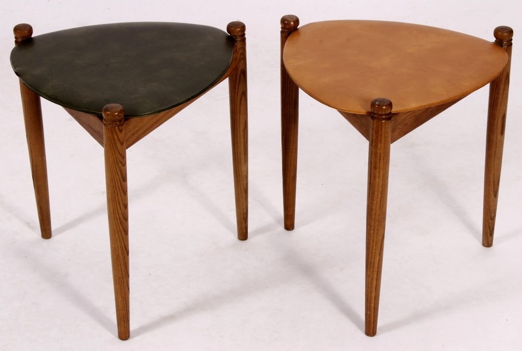 Two Modern Mid-Century Side Tables 20th C. (1 of 4)