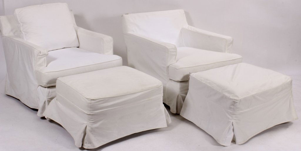 Pr. Mitchell Gold / Bob Williams Club Chairs/ottos (1 of 5)