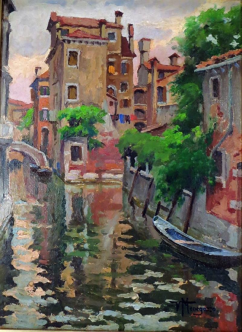 Vasco Menegozzo, (1886-1974), Venetian Canal (1 of 5)