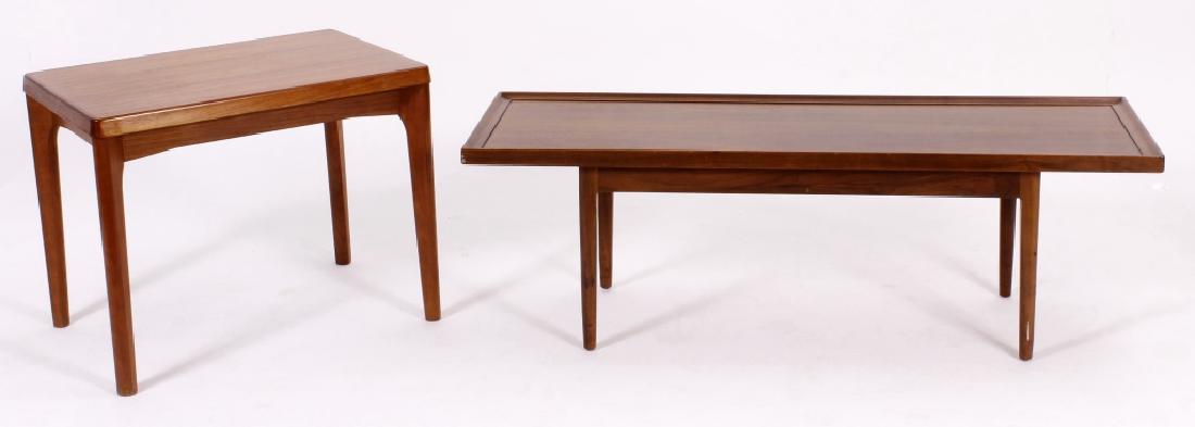 Drexel Cocktail Table & Danish Teak End Table (1 of 6)