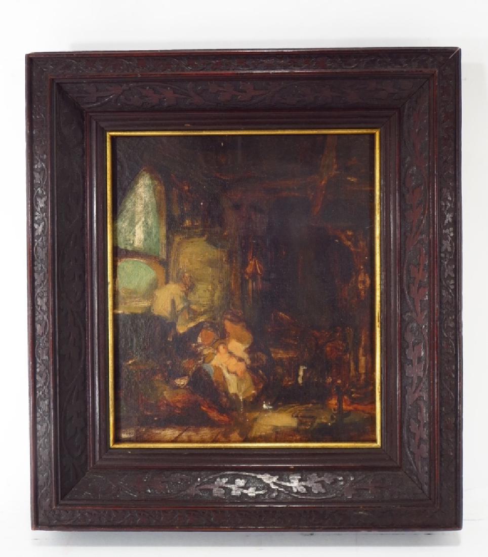 It. School, 19th C., Study of the Holy Family, O/C (1 of 4)