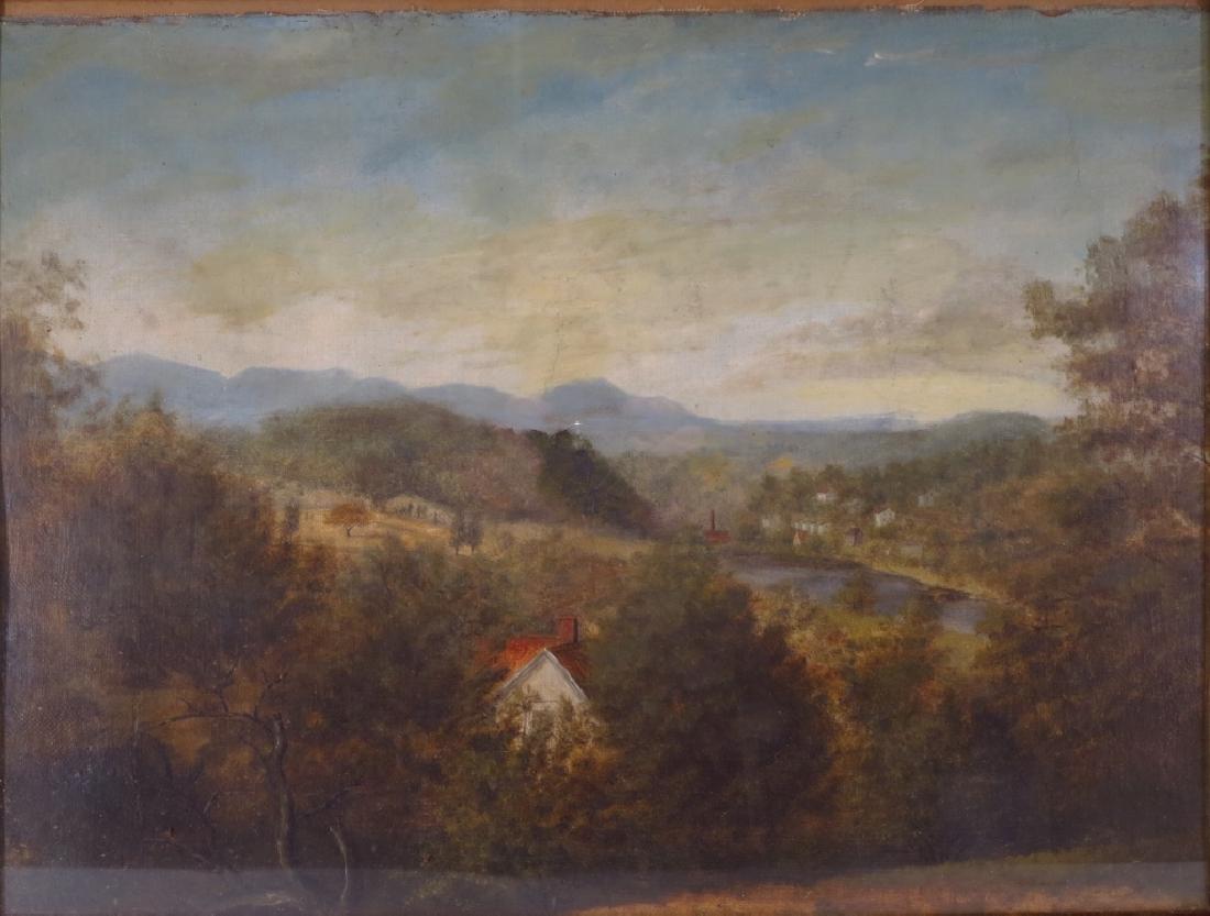 John Bristol,Am., Rural Landscape, o/c (1 of 6)