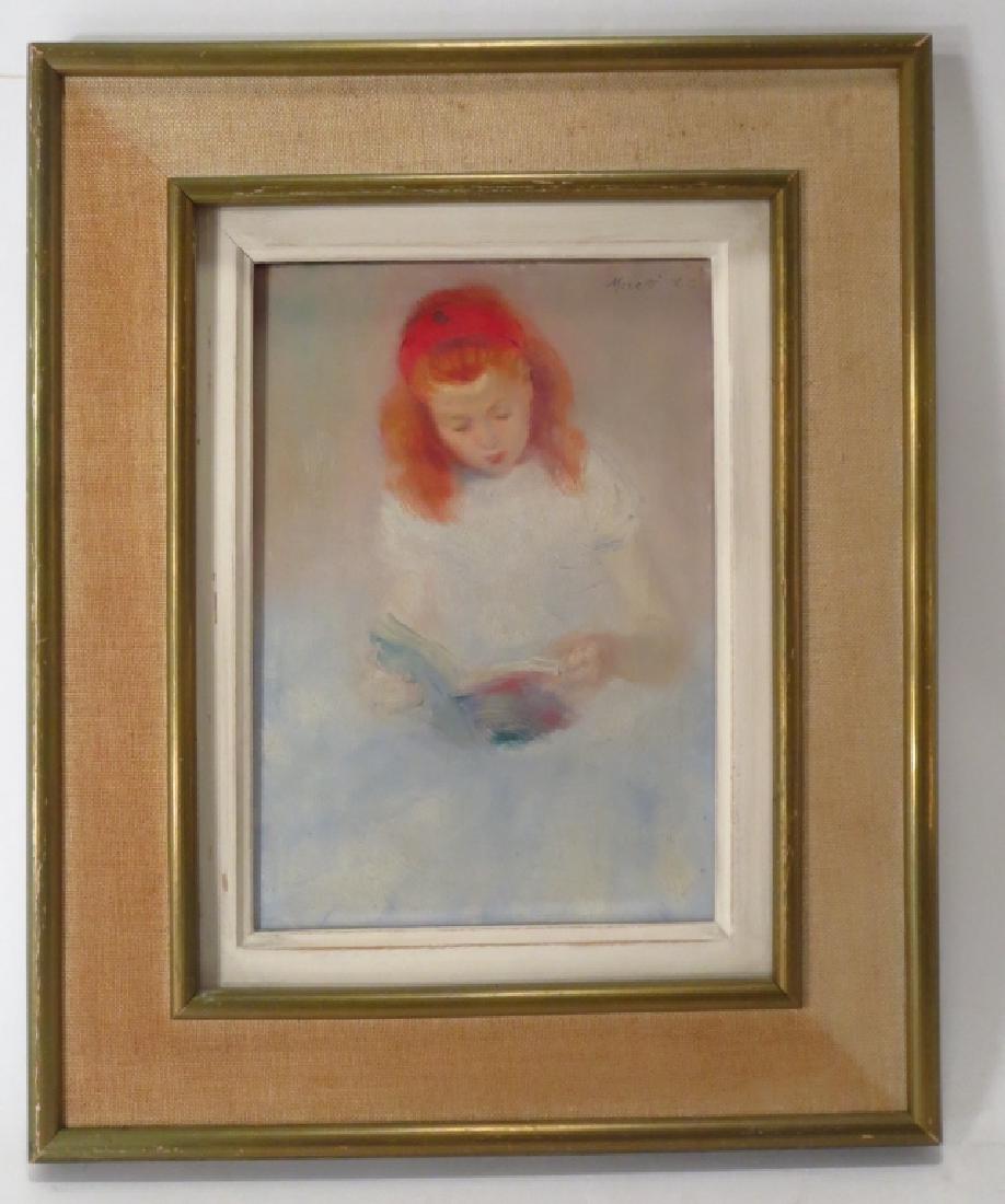 Lucien Philippe Moretti,Fr.,Young Girl,o/c (1 of 7)