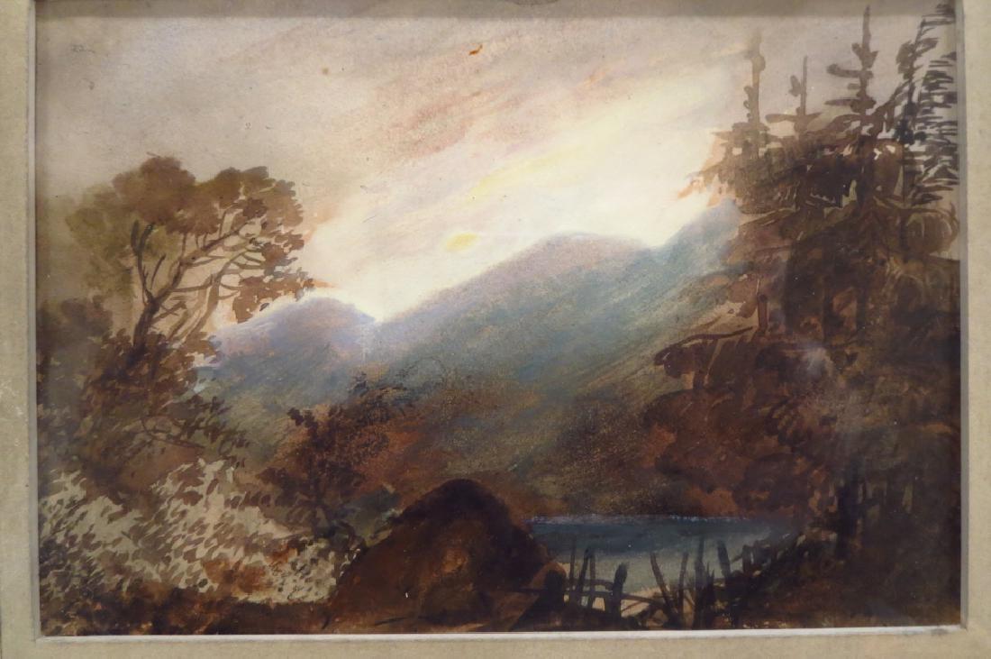 A. Copley-Fielding, Landscape, W/P, 19th C. (1 of 5)