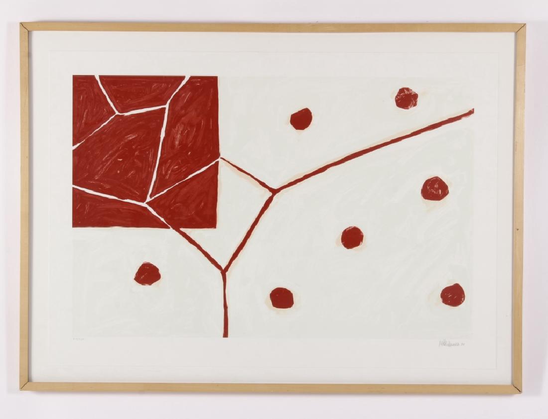 Mary Heilmann, Am., b 1940, "Earth & Air", Litho (1 of 4)