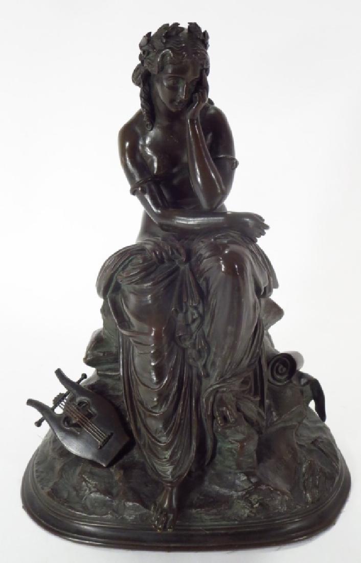 Pierre-Alfred Robinet, Fr., "Terpsichore", Bronze (1 of 8)