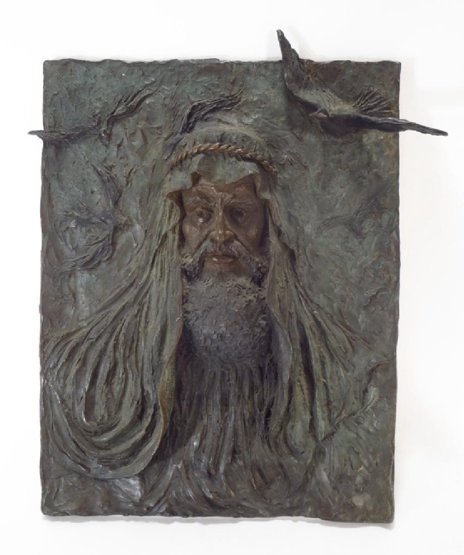 Ann Froman, Am., b. 1942, "Moses", Large Bronze (1 of 8)