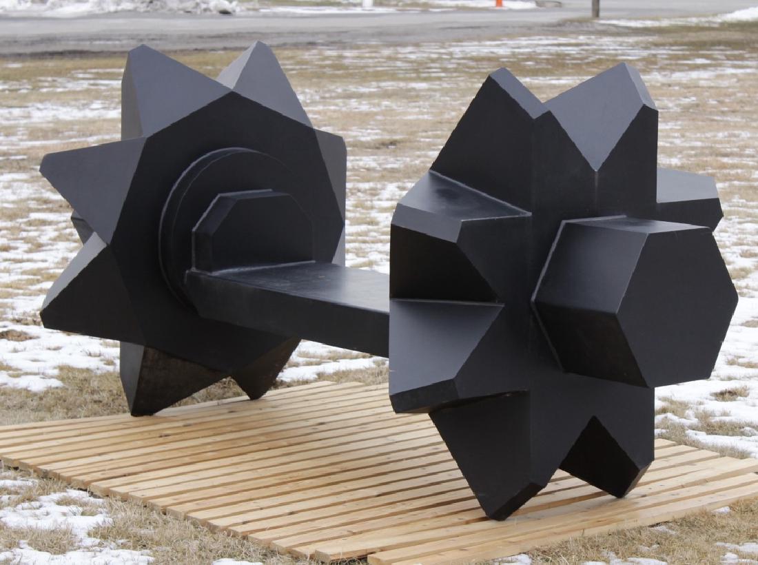 Tony Rosenthal Coriolis Bench Painted Steel 1996 (1 of 3)