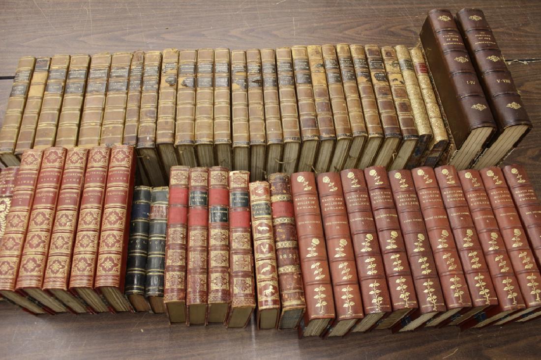 Lot of 19th C. Leather Bound Books (1 of 5)