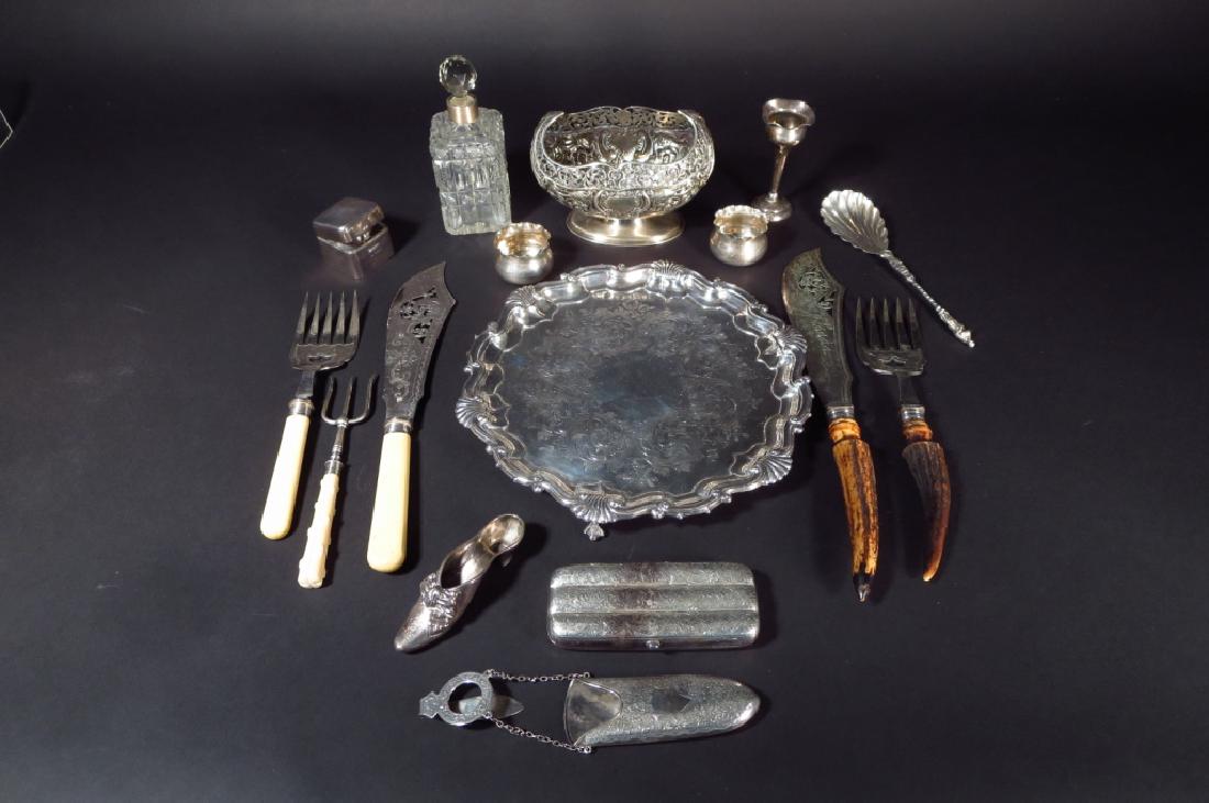 English sterling silver articles, 20th century (1 of 9)